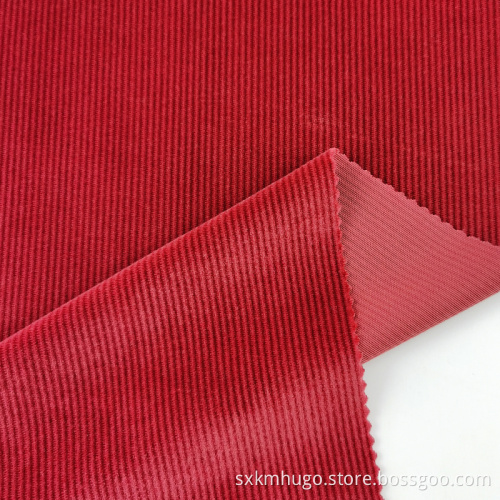 Warp 3D Stripe Velvet 16 Wales Corduroy Fabric